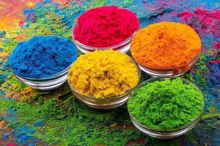 Portable spectrophotometer colorimeter for pigment powder raw material color difference testing and precise color matching