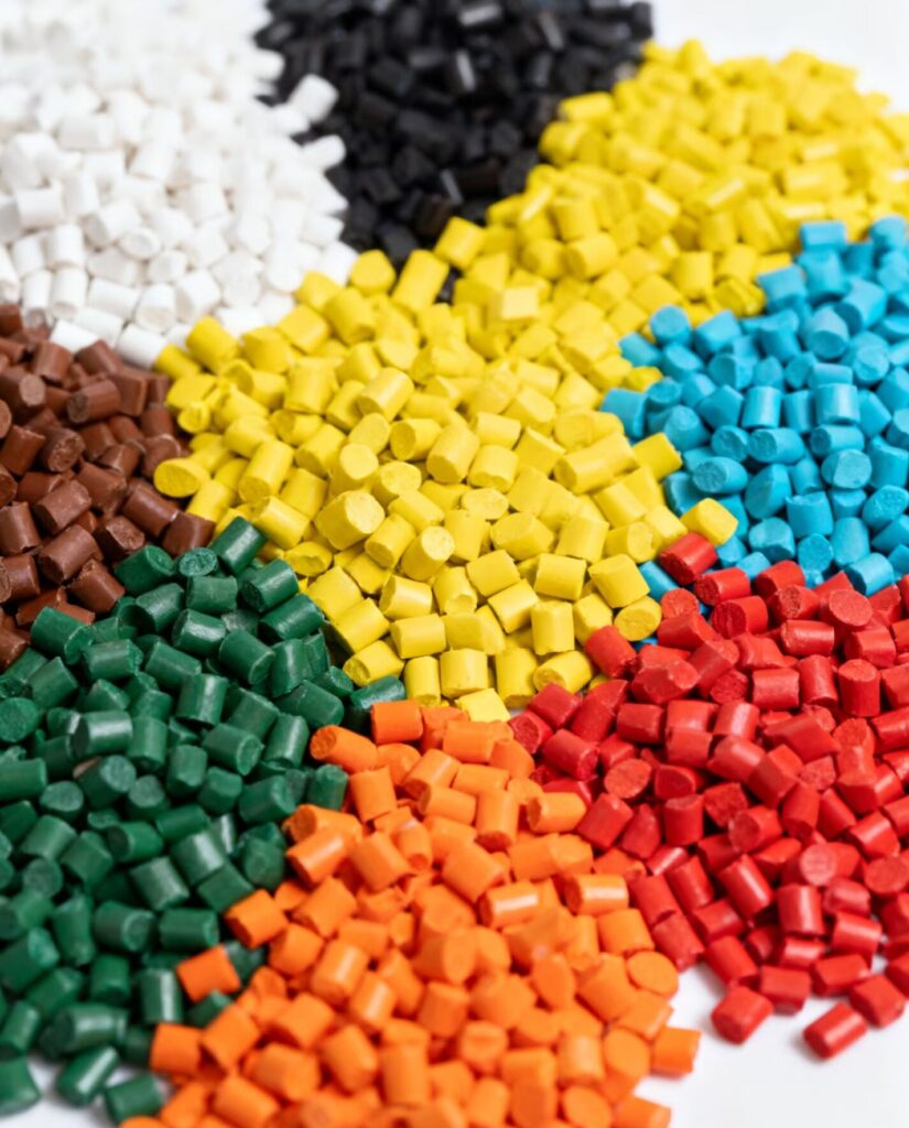 Spectrophotometer colorimeter for plastic pellets, color masterbatch and injection molding raw material color difference inspection